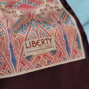 Liberty of London ianthe silk scarf